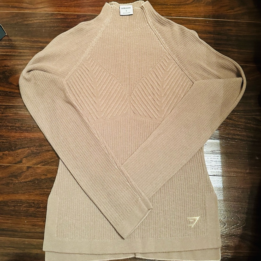 GYMSHARK pause knitwear long sleeve turtleneck